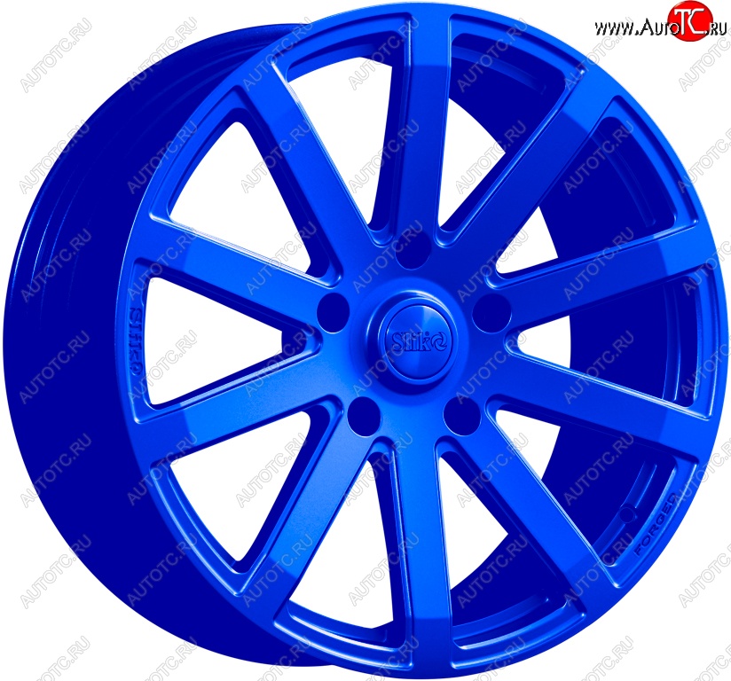 60 999 р. Кованый диск Slik PREMIUM L-611 10.0x20   (Candy синий (Candy BLUE))  с доставкой в г. Кемерово