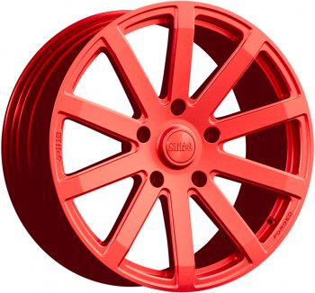 Кованый диск Slik PREMIUM L-611 10.0x20  (RAL 3026 ярко алый (3026))