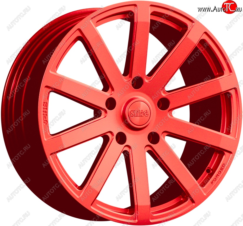 60 999 р. Кованый диск Slik PREMIUM L-611 10.0x20   (RAL 3026 ярко алый (3026))  с доставкой в г. Кемерово