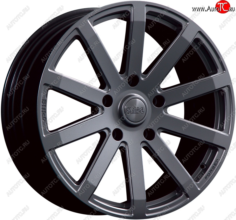 60 999 р. Кованый диск Slik PREMIUM L-611 10.0x20   (Графит глянцевый (GM))  с доставкой в г. Кемерово
