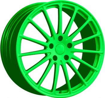 Кованый диск Slik PREMIUM L-612 10.0x20  (RAL 6038 ярко-зеленый (6038))