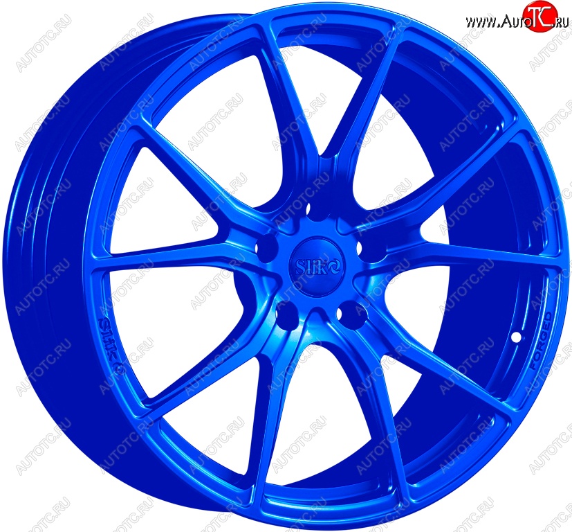 60 999 р. Кованый диск Slik PREMIUM L-616 10.0x20   (Candy синий (Candy BLUE))  с доставкой в г. Кемерово
