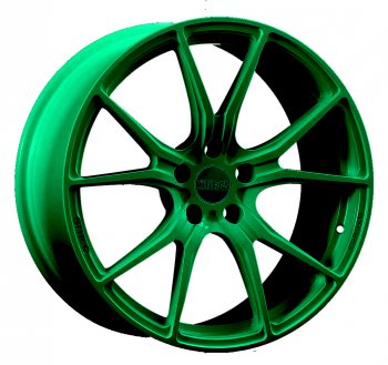 60 999 р. Кованый диск Slik PREMIUM L-616 10.0x20   (Зеленый (GREEN))  с доставкой в г. Кемерово. Увеличить фотографию 1
