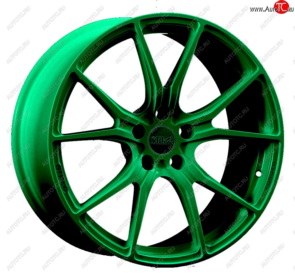 60 999 р. Кованый диск Slik PREMIUM L-616 10.0x20   (Зеленый (GREEN))  с доставкой в г. Кемерово