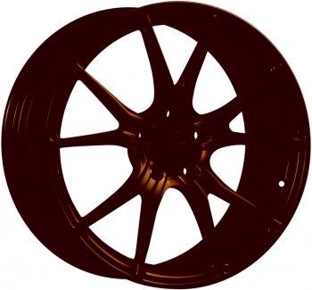 Кованый диск Slik PREMIUM L-616 9.0x20  (Коньячная бронза матовый (MBRZCGN))