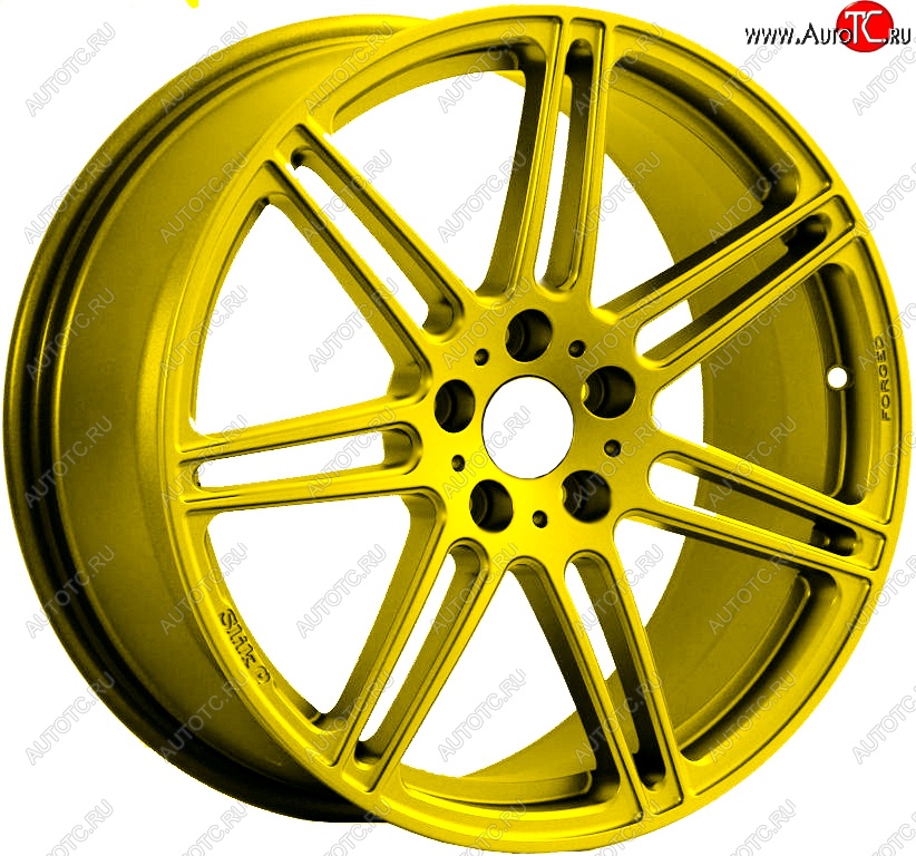 60 999 р. Кованый диск Slik PREMIUM 10.0x20   (Candy ярко-желтый (Candy YELLOW))  с доставкой в г. Кемерово