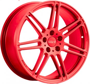 60 999 р. Кованый диск Slik PREMIUM 10.0x20   (RAL 3026 ярко алый (3026))  с доставкой в г. Кемерово. Увеличить фотографию 1