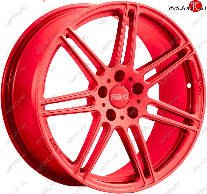 60 999 р. Кованый диск Slik PREMIUM 10.0x20   (RAL 3026 ярко алый (3026))  с доставкой в г. Кемерово