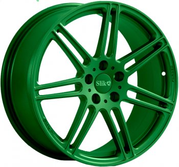 60 999 р. Кованый диск Slik PREMIUM 10.0x20   (Зеленый (GREEN))  с доставкой в г. Кемерово. Увеличить фотографию 1