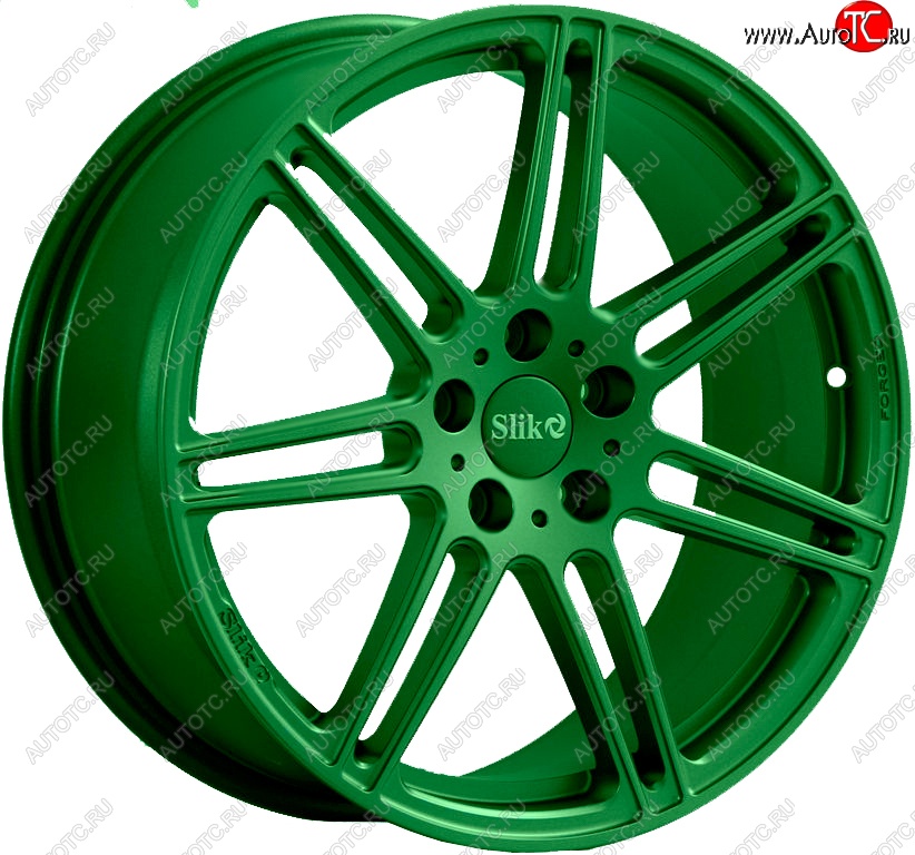 60 999 р. Кованый диск Slik PREMIUM 9.0x20   (Зеленый (GREEN))  с доставкой в г. Кемерово