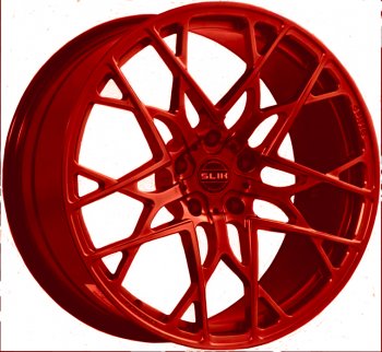 60 999 р. Кованый диск Slik PREMIUM 10.0x20   (Candy красный (Candy RED))  с доставкой в г. Кемерово. Увеличить фотографию 1