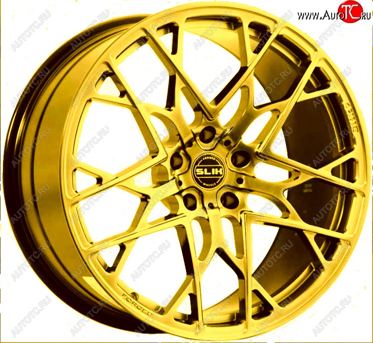 60 999 р. Кованый диск Slik PREMIUM 10.0x20   (Candy ярко-желтый (Candy YELLOW))  с доставкой в г. Кемерово