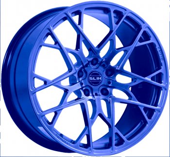 60 999 р. Кованый диск Slik PREMIUM 10.0x20   (Синий (BLUE))  с доставкой в г. Кемерово. Увеличить фотографию 1