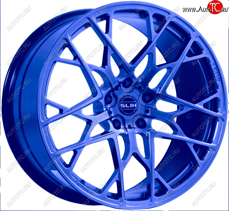 60 999 р. Кованый диск Slik PREMIUM 10.0x20   (Синий (BLUE))  с доставкой в г. Кемерово