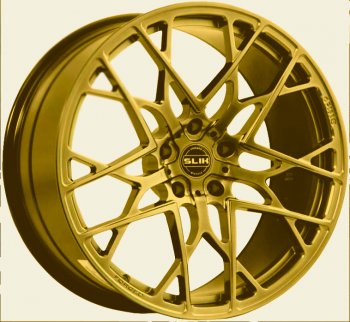 60 999 р. Кованый диск Slik PREMIUM 10.0x20   (Ярко желтый RAL1021 (YELLOW))  с доставкой в г. Кемерово. Увеличить фотографию 1