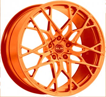 Кованый диск Slik PREMIUM 10.0x20  (Ярко оранжевый (ORANGE))