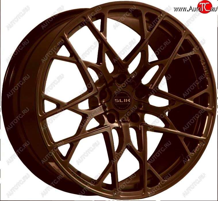 60 999 р. Кованый диск Slik PREMIUM 10.0x20   (Коньячная бронза глянец (BRZCGN))  с доставкой в г. Кемерово