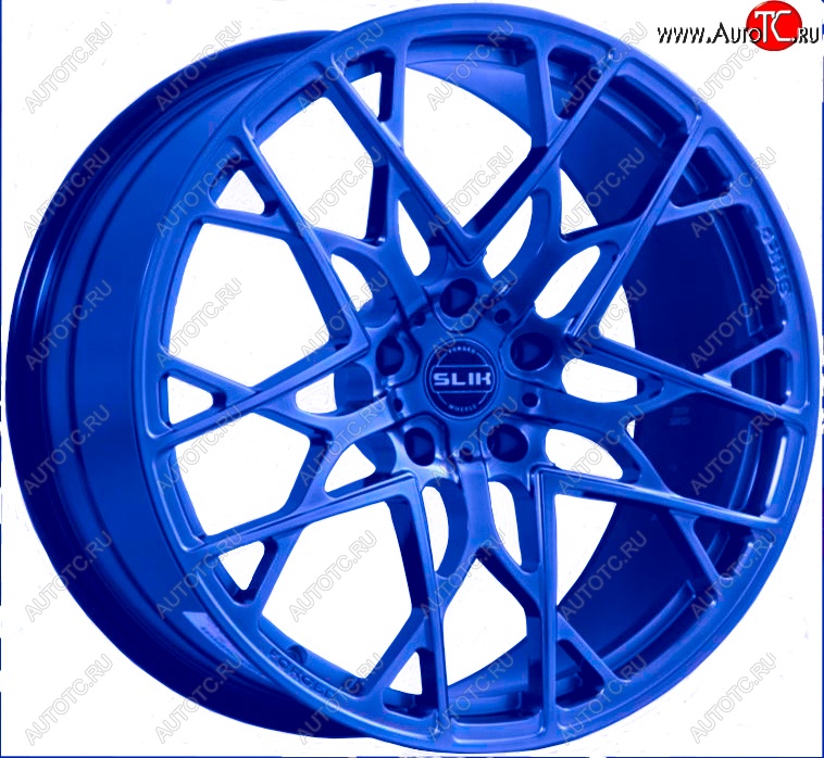 60 999 р. Кованый диск Slik PREMIUM 9.0x20   (Candy синий (Candy BLUE))  с доставкой в г. Кемерово