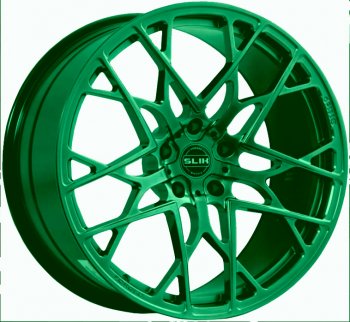 Кованый диск Slik PREMIUM 9.0x20  (Зеленый (GREEEN))