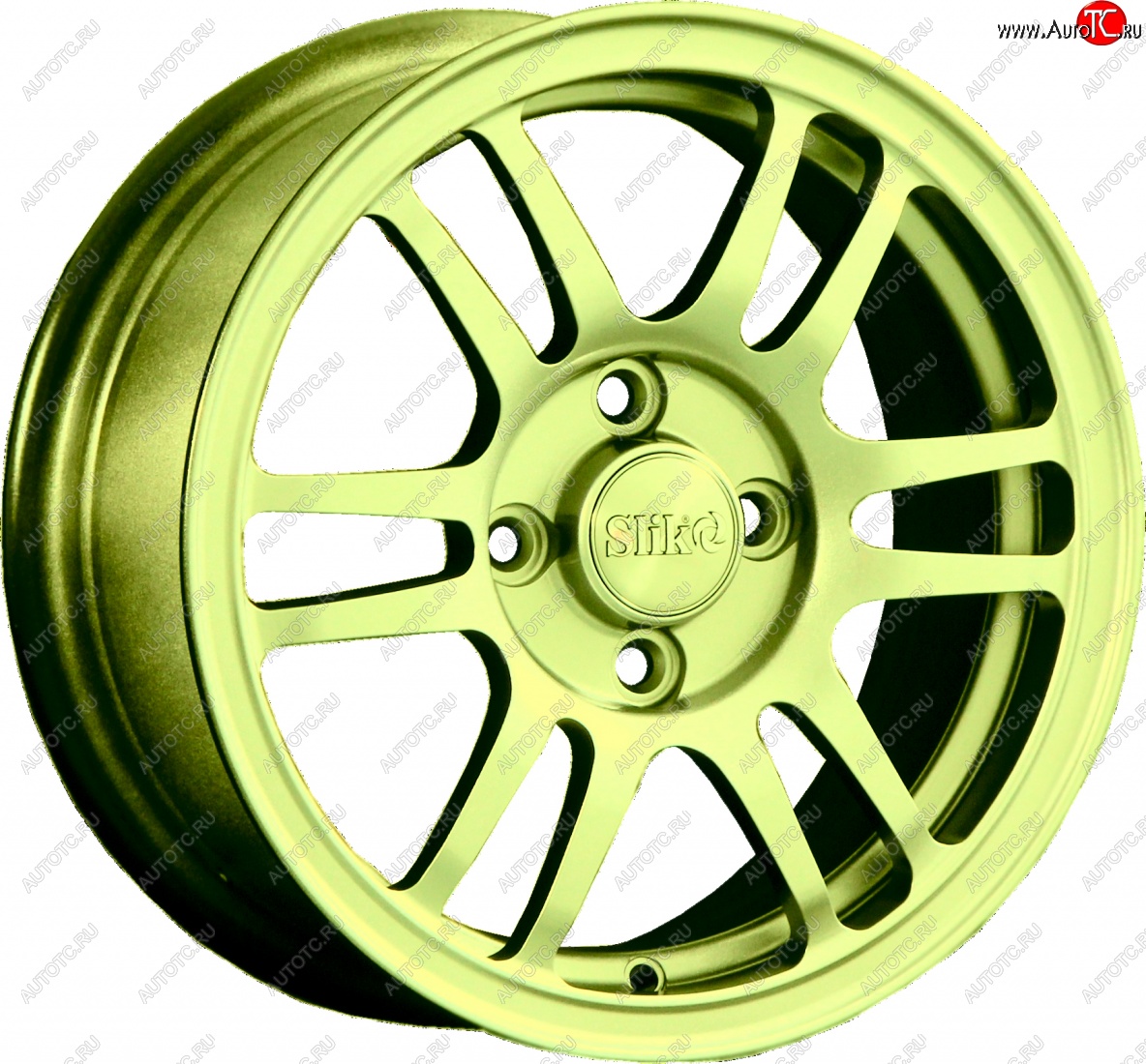 12 799 р. Кованый диск Slik Classic L1712 6.0x14   (Золотой (G))  с доставкой в г. Кемерово