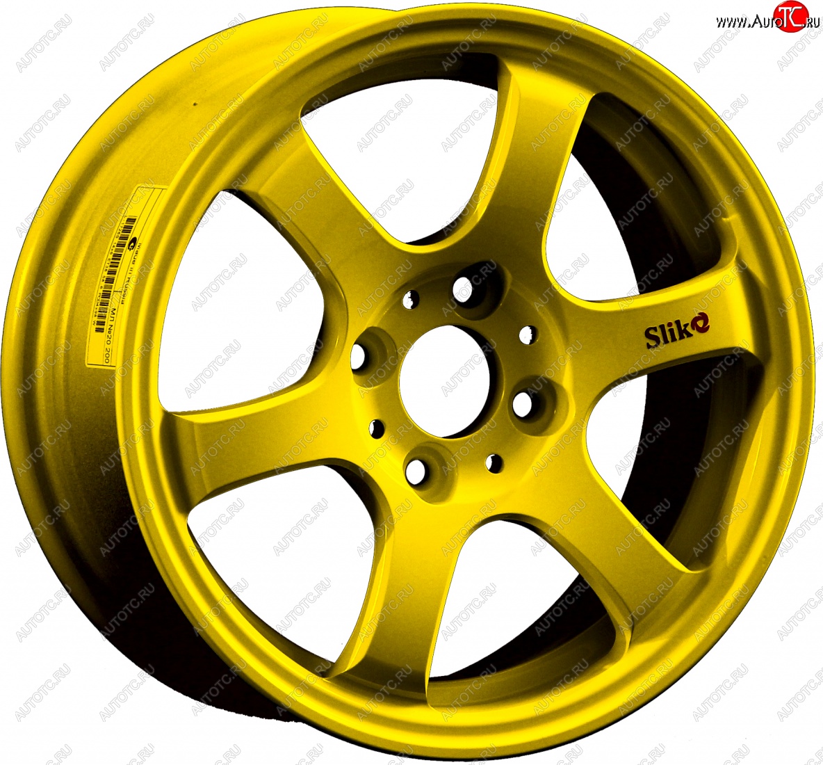 13 499 р. Кованый диск Slik Classic Sport L-1726S 6.0x14 Volkswagen Pointer (2006-2009) 4x100.0xDIA57.1xET38.0 (Candy ярко-желтый (Candy YELLOW))