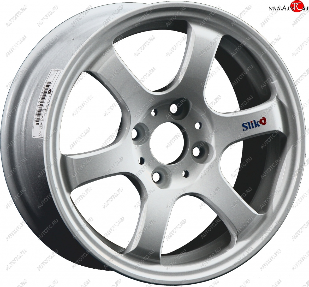 13 499 р. Кованый диск Slik Classic Sport L-1726S 6.0x14   (Серебристый темный (S25))  с доставкой в г. Кемерово