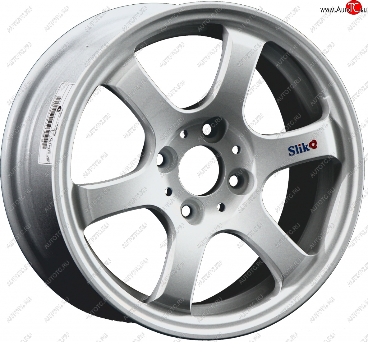 13 499 р. Кованый диск Slik Classic Sport L-1726S 6.0x14   (Ярко блестящее серебро (HPB))  с доставкой в г. Кемерово