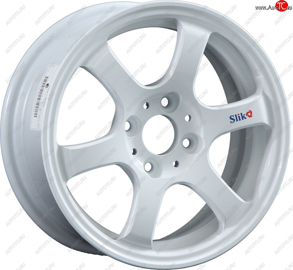 13 499 р. Кованый диск Slik Classic Sport L-1726S 6.0x14   (Белый (W))  с доставкой в г. Кемерово
