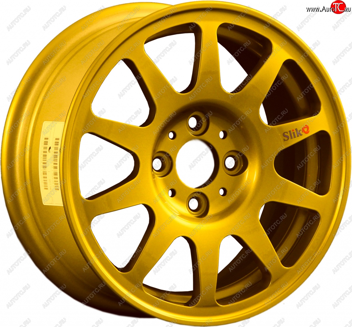 13 499 р. Кованый диск Slik Classic Sport L-1727S 6.0x14   (Ярко желтый RAL1021 (YELLOW))  с доставкой в г. Кемерово