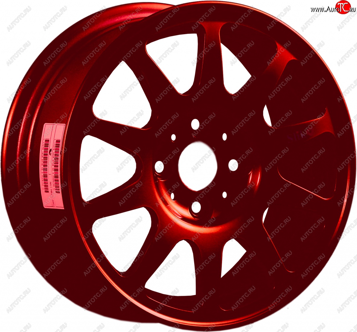 13 499 р. Кованый диск Slik Classic Sport L-1727S 6.0x14   (Candy красный (Candy RED))  с доставкой в г. Кемерово