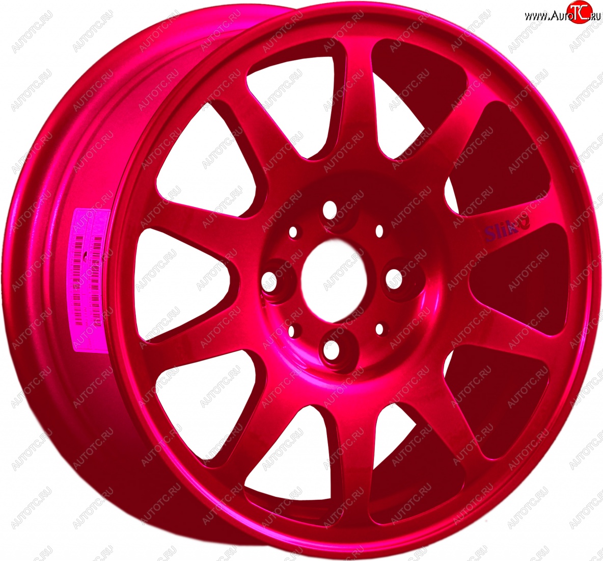 13 499 р. Кованый диск Slik Classic Sport L-1727S 6.0x14   (Candy рубиновый (Candy RUBIN))  с доставкой в г. Кемерово
