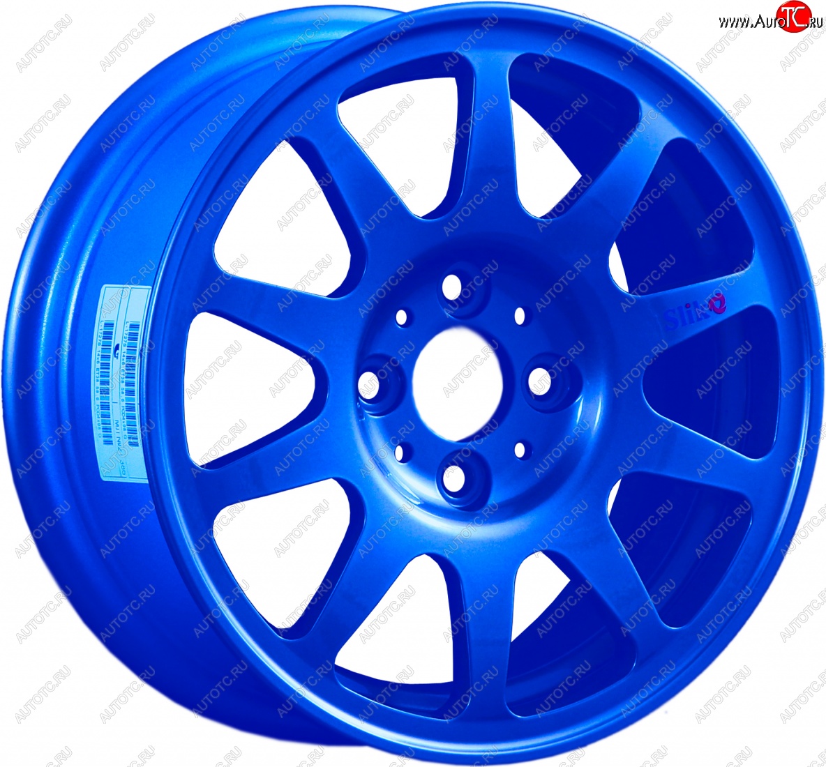13 499 р. Кованый диск Slik Classic Sport L-1727S 6.0x14   (Candy синий (Candy BLUE))  с доставкой в г. Кемерово