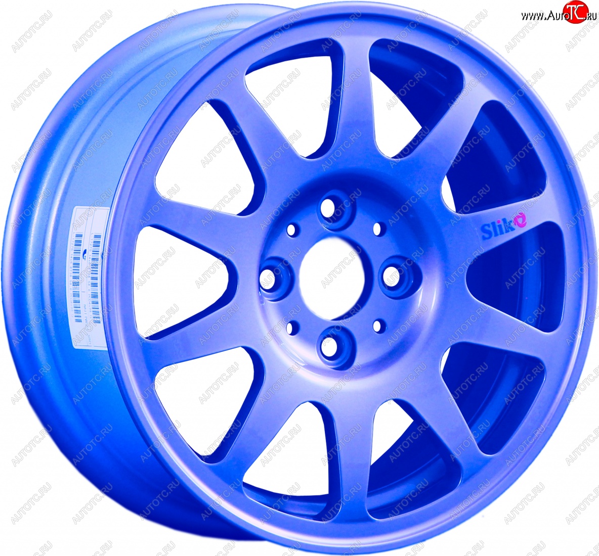 13 499 р. Кованый диск Slik Classic Sport L-1727S 6.0x14   (Синий (BLUE))  с доставкой в г. Кемерово