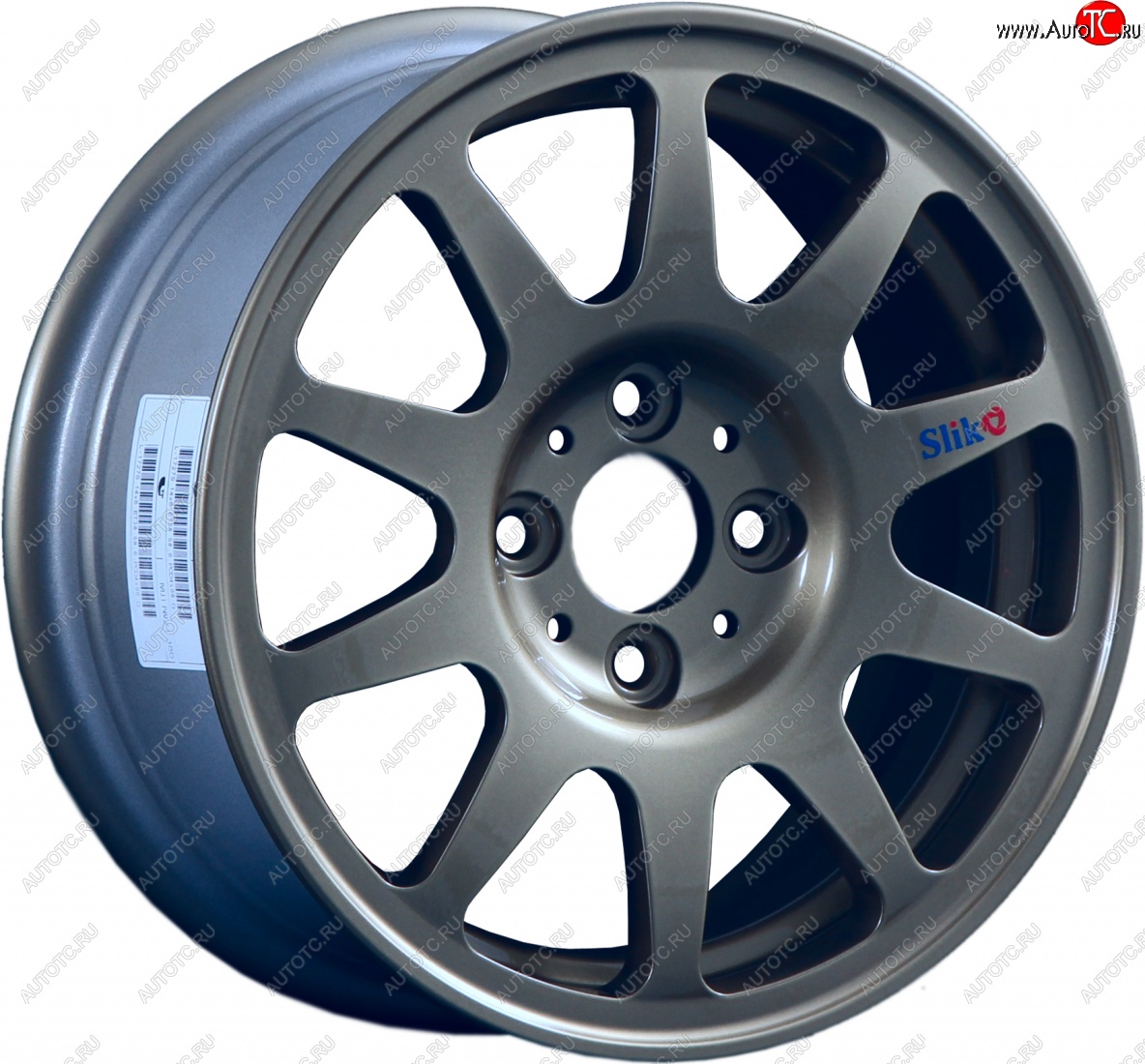 13 499 р. Кованый диск Slik Classic Sport L-1727S 6.0x14   (Графит матовый (GRF2))  с доставкой в г. Кемерово
