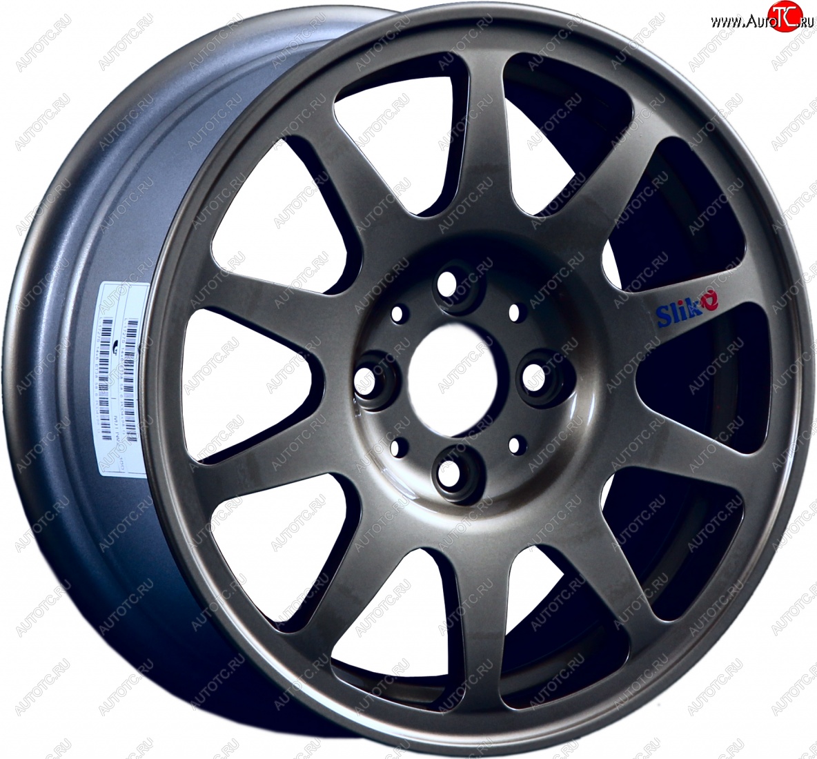 13 499 р. Кованый диск Slik Classic Sport L-1727S 6.0x14   (Матовый серый титан (TITAN))  с доставкой в г. Кемерово