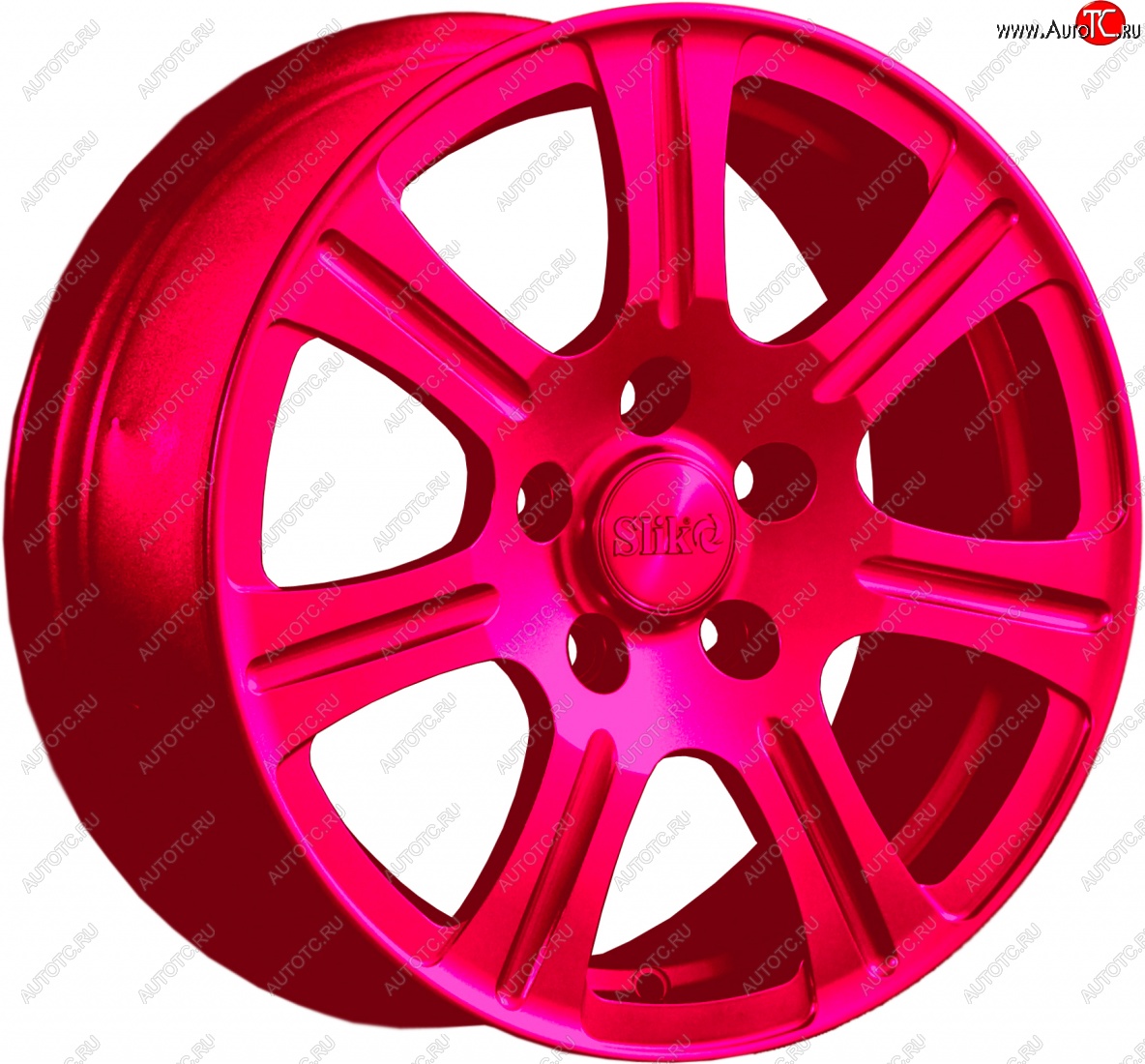 11 899 р. Кованый диск Slik Classic L-1815 6.5x15   (Candy рубиновый (Candy RUBIN))  с доставкой в г. Кемерово