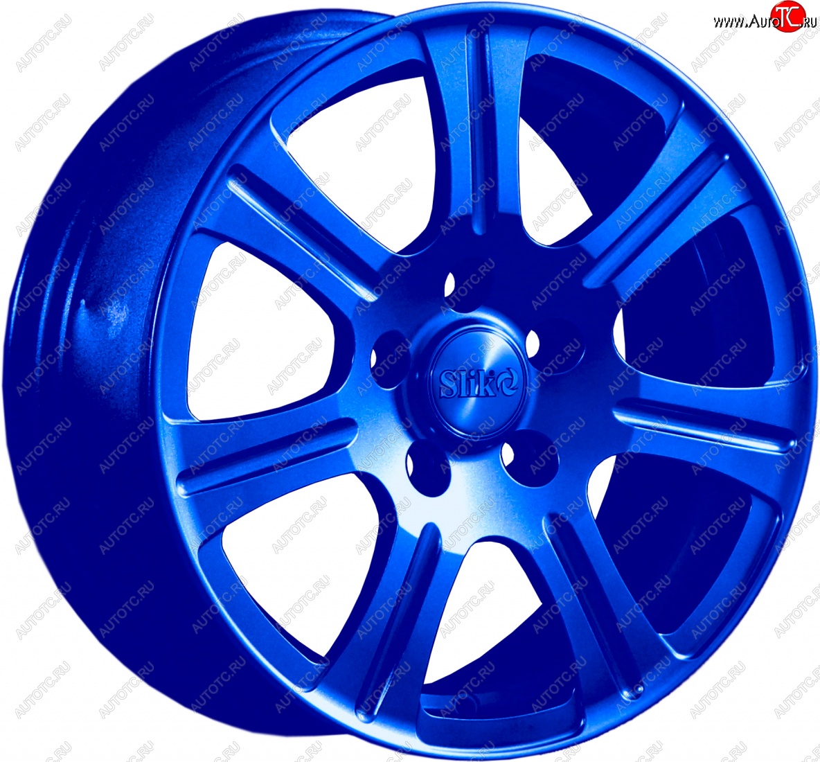 11 899 р. Кованый диск Slik Classic L-1815 6.5x15   (Candy синий (Candy BLUE))  с доставкой в г. Кемерово
