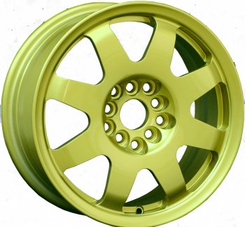 7 460 р. Кованый диск Slik Classic Sport L-181S 5.5x15   (Золотой (G))  с доставкой в г. Кемерово. Увеличить фотографию 2