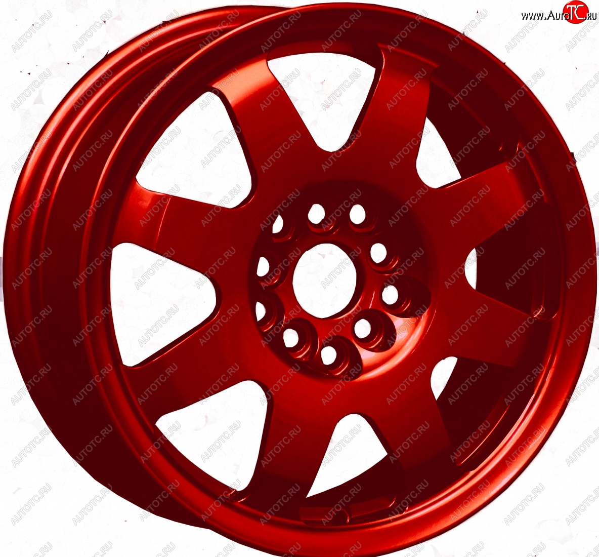 7 460 р. Кованый диск Slik Classic Sport L-181S 5.5x15   (Candy алый)  с доставкой в г. Кемерово