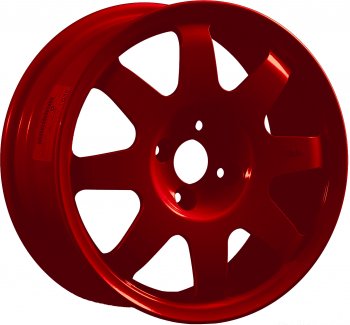 7 460 р. Кованый диск Slik Classic Sport L-181S 5.5x15   (Candy алый)  с доставкой в г. Кемерово. Увеличить фотографию 2