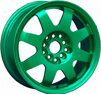 15 599 р. Кованый диск Slik Classic Sport L-181S 6.5x15   (Candy изумрудно-зеленый (Candy Green))  с доставкой в г. Кемерово. Увеличить фотографию 2