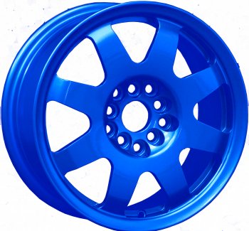 15 599 р. Кованый диск Slik Classic Sport L-181S 6.5x15   (Candy синий (Candy BLUE))  с доставкой в г. Кемерово. Увеличить фотографию 2