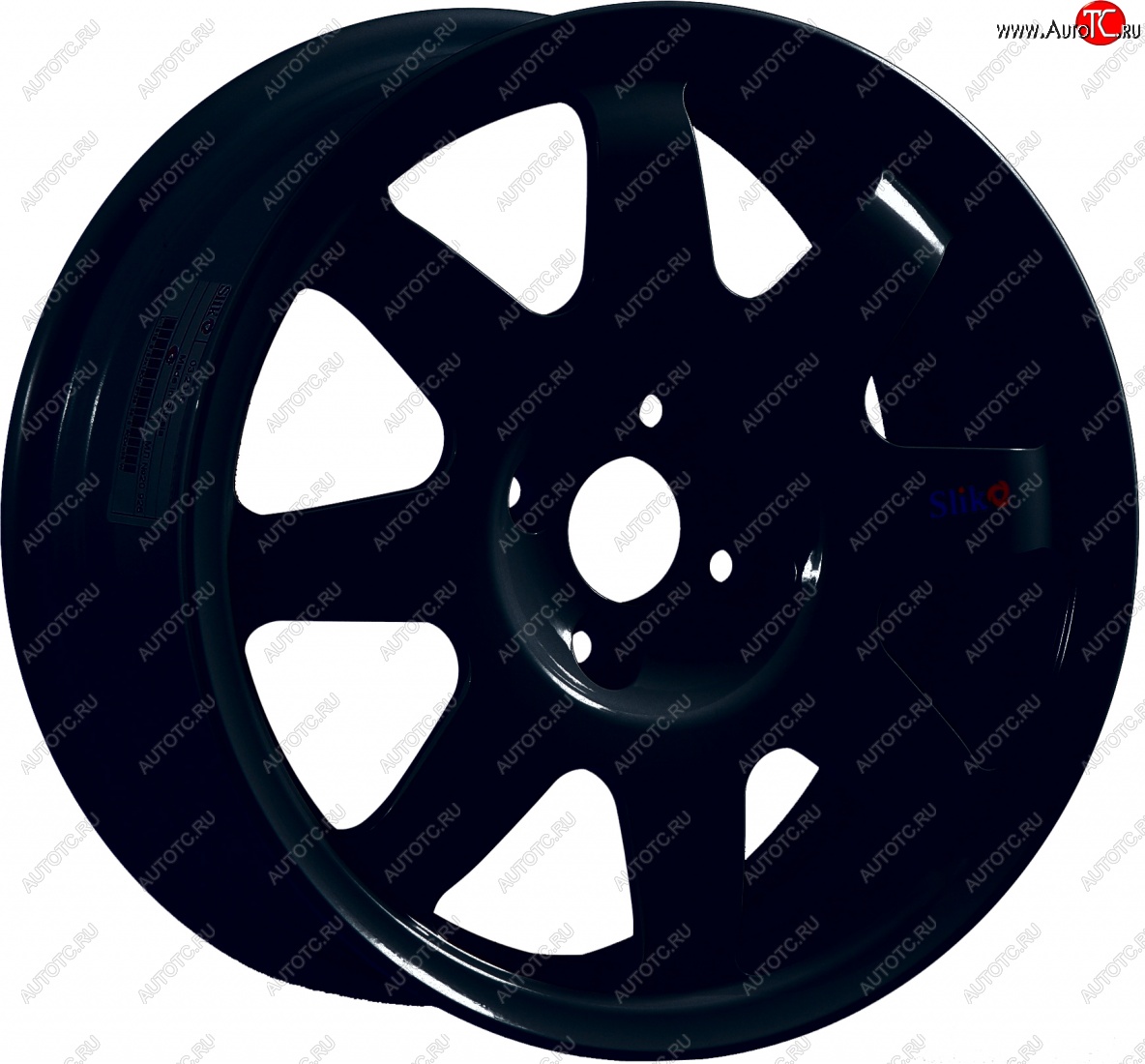 15 599 р. Кованый диск Slik Classic Sport L-181S 6.5x15   (Черный глянцевый (BK))  с доставкой в г. Кемерово