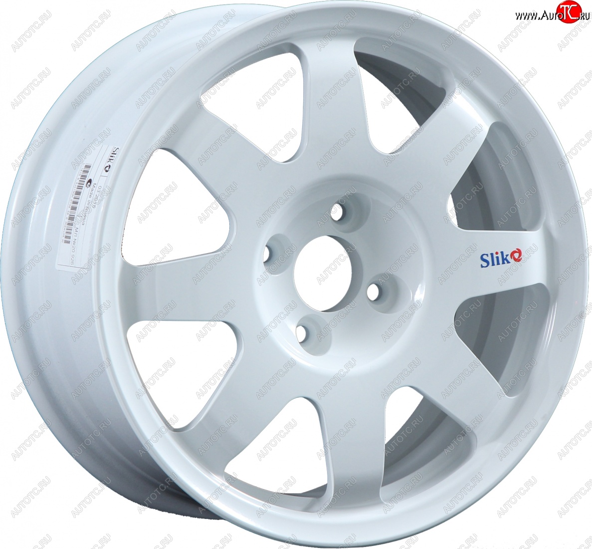 14 199 р. Кованый диск Slik Classic Sport L-181S 6.5x15   (Белый (W))  с доставкой в г. Кемерово