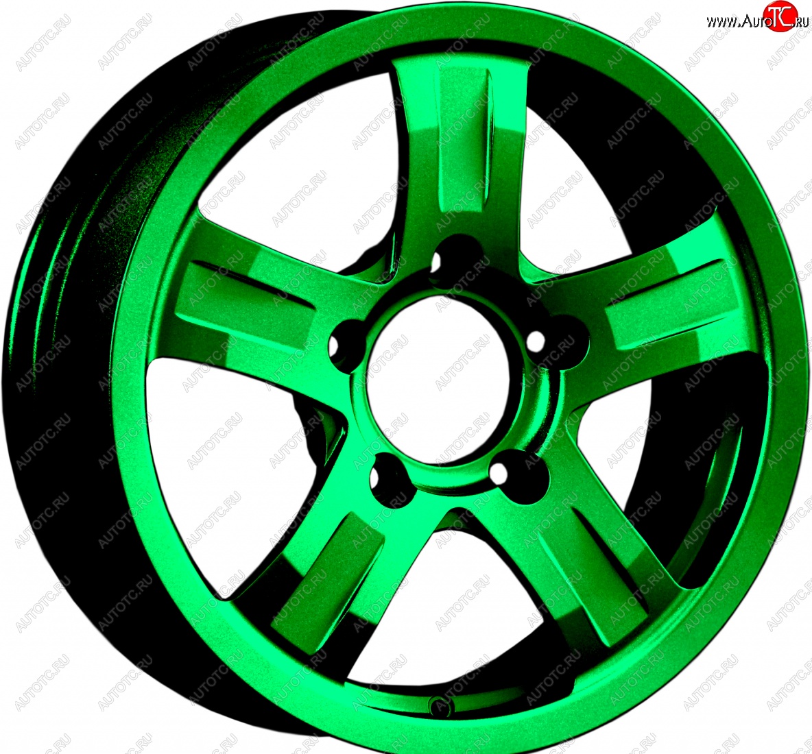 26 499 р. Кованый диск Slik Classic L-208 6.5x16   (Зеленый (GREEEN))  с доставкой в г. Кемерово