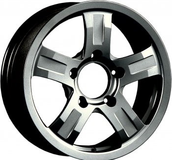 Кованый диск Slik Classic L-208 6.5x16  (Темный хром (DC))