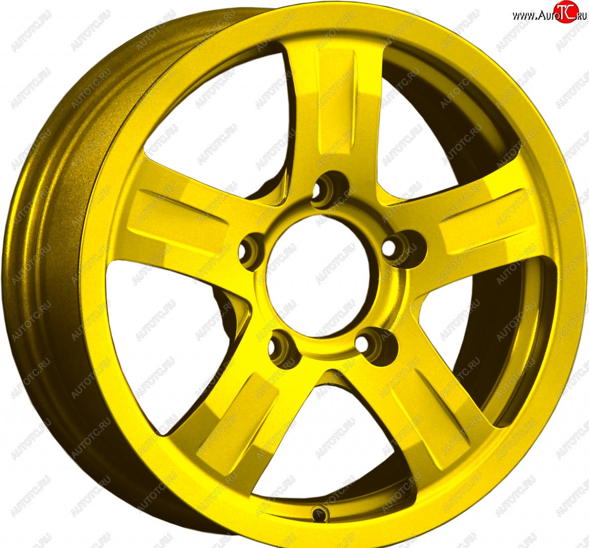 26 499 р. Кованый диск Slik Classic L-208 6.5x16   (Candy ярко-желтый (Candy YELLOW))  с доставкой в г. Кемерово