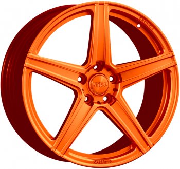 60 999 р. Кованый диск Slik PREMIUM L-601 10.0x20   (Ярко оранжевый (ORANGE))  с доставкой в г. Кемерово. Увеличить фотографию 1