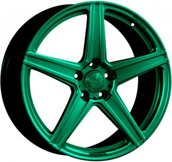 Кованый диск Slik PREMIUM L-601 10.0x20  (Candy изумрудно-зеленый (Candy Green))