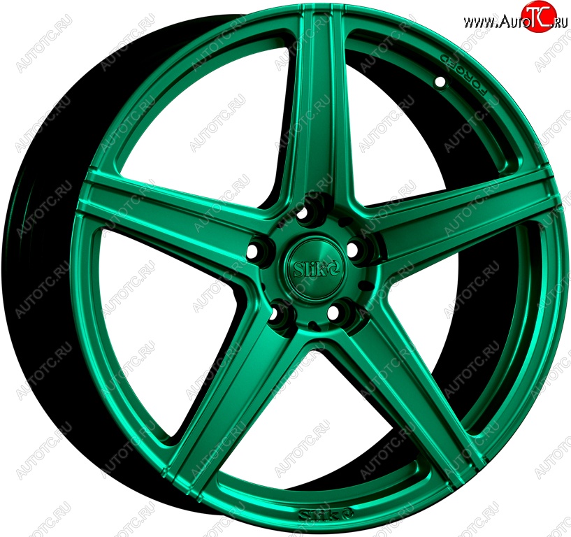 60 999 р. Кованый диск Slik PREMIUM L-601 10.0x20   (Candy изумрудно-зеленый (Candy Green))  с доставкой в г. Кемерово